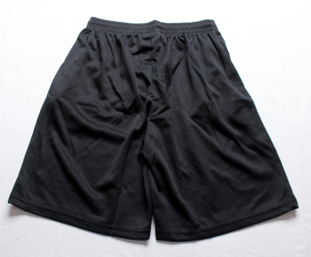 SQUARE METER BASIC SOLID BREATHABLE ATHLETIC SHORTS BLACK - SIZE: MEN L - BLACK New