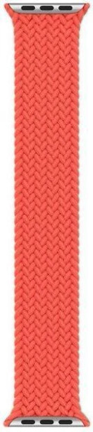 APPLE WATCH BRAIDED SOLO LOOP 40MM SIZE 1 - ELECTRIC ORANGE New