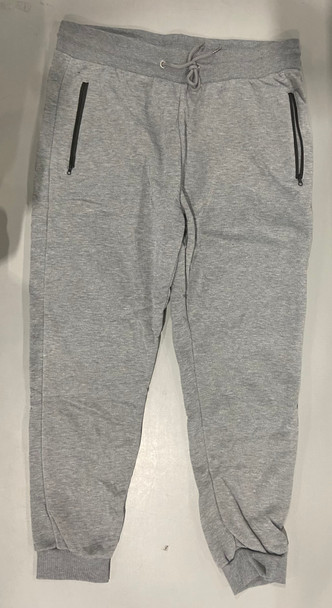 J.COME JOGGER SWEATPANTS - 2XL- GRAY New