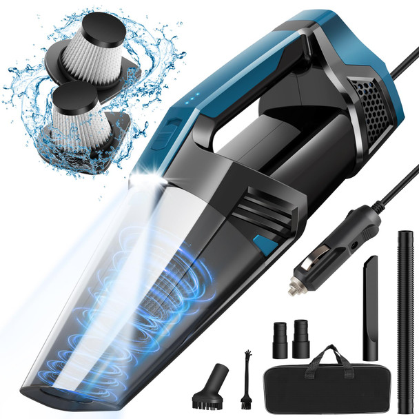Car Vacuum Cleaner - Portable Handheld Vacuum High Power with 16.4ft