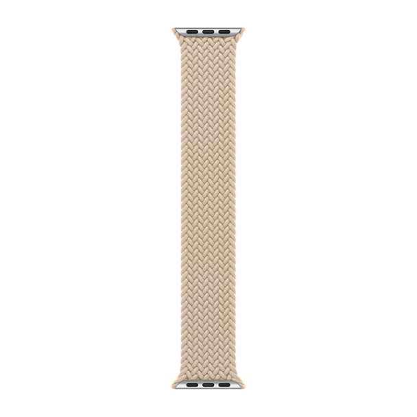 APPLE WATCH BRAIDED SOLO LOOP 45MM - SIZE 11 - BEIGE New