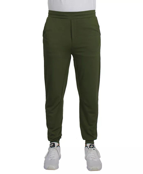 BLUE ICE MEN'S MOISTURE WICKING CLASSIC JOGGER SWEATPANTS - SIZE 2XL - OLIVE New