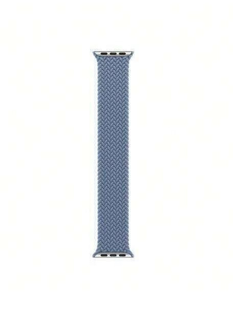 APPLE WATCH BRAIDED SOLO LOOP 45MM - SLATE BLUE - SIZE 12
