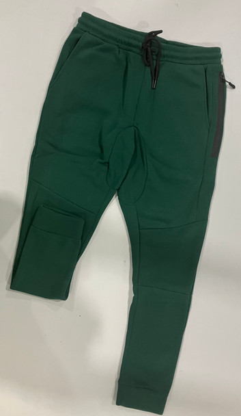 LOGAN AND MARTIN SPORT NYC MEN'S JOGGER SWEATPANTS, SIZE: MEDIUM - GREEN HEATHER New