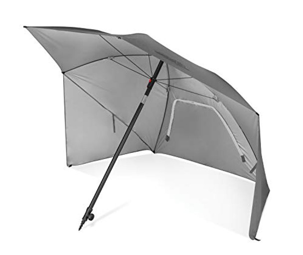 SPORT-BRELLA ULTRA SPF 50+ ANGLED SHADE CANOPY UMBRELLA - GRAY