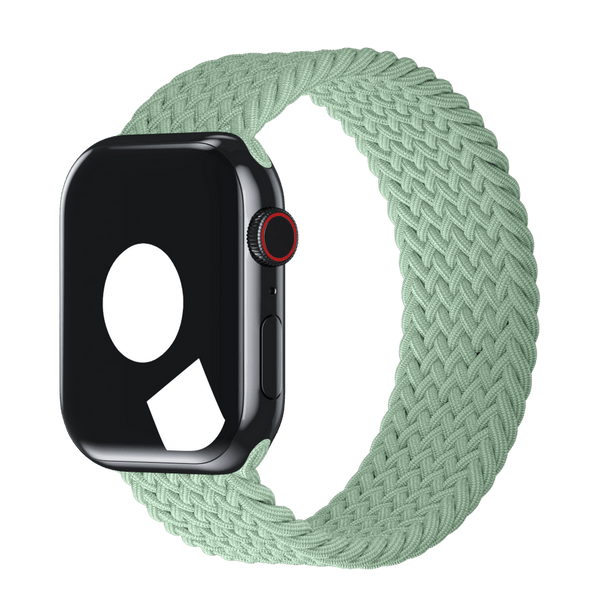 APPLE WATCH BRAIDED SOLO LOOP BAND 40MM, SIZE 6 - PISTACHIO New