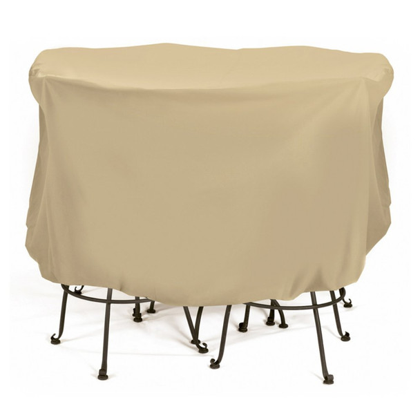 SMART LIVING 2D-PF74005 Bistro Set Cover, 74" x 44", Large, KHAKI New