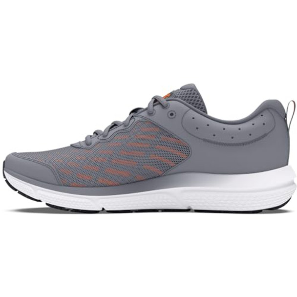 UNDER ARMOUR MEN'S CHARGED ASSERT 10 RUNNING - SIZE MEN 7, STEEL/STEEL/ATOMIC New