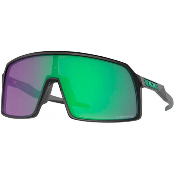 OAKLEY SUNGLASSES SUTRO MATTE BLACK FRAME, PRIZM ROAD JADE LENSES 134MM