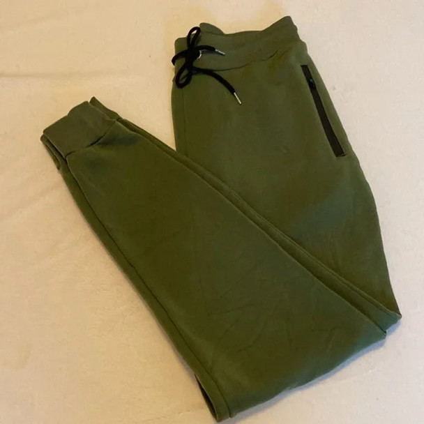 AVENUE 1975 NEW YORK HUNTER GREEN WARM UP PANTS - SIZE: MEN XL WOMEN XL - HUNTER New