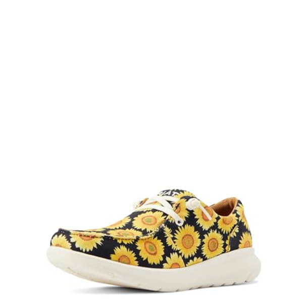 ARIAT WOMEN'S HILO LOAFER SUNFLOWER SKIES SIZE 6.5