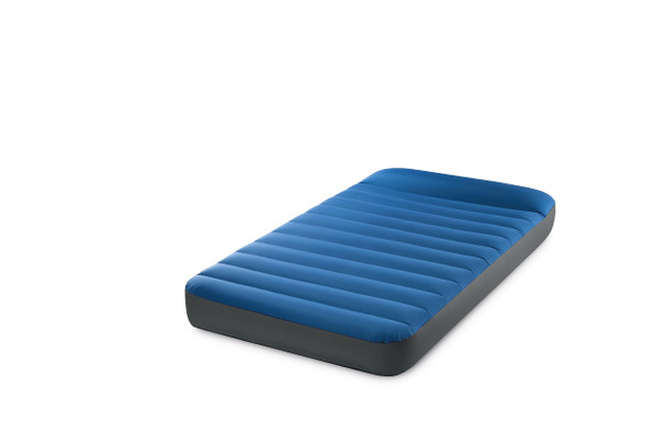 INTEX TRUAIRE LUXURY CAMPING MATTRESS FIBER-TECH PUNCTURE-RESISTANT 64011E BLUE New