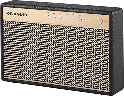 CROSLEY MONTERO PORTABLE RECHARGEABLE BLUETOOTH SPEAKER CR3112A-BK - BLACK