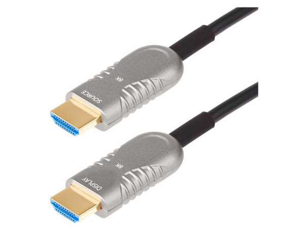 Startech 30ft HDMI 2.1 Hybrid Active Optical Cable, CMP, Plenum Rated