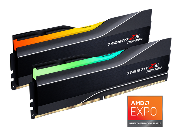 G.SKILL Trident Z5 Neo RGB Series 128GB (2 x 64GB) 288-Pin PC RAM DDR5 6000 (PC5