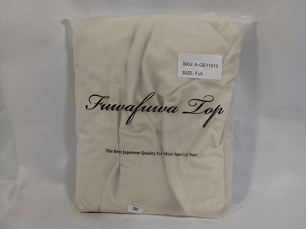 FUWAFUWA TOP JAPANESE TWIN SIZE MATTRESS PROTECTOR - BIEGE