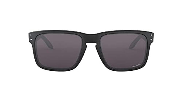 OAKLEY MEN'S OO9102 HOLBROOK SQUARE SUNGLASSES - MATTE BLACK/PRIZM GRAY OAKLEY MEN'S OO9102 HOLBROOK SQUARE SUNGLASSES - MATTE BLACK/PRIZM GRAY