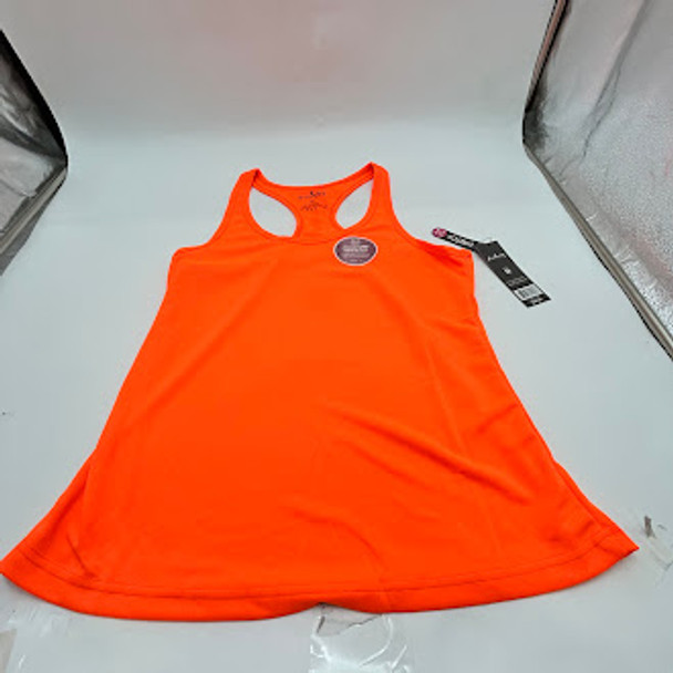 GALAXY BY HARVIC MOSTING TANK TOP BREATHABLE WICKING - WOMEN M - NEON ORANGE New