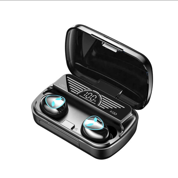 Damix Wireless Earbuds Bluetooth Headphones Water Repellent - Black
