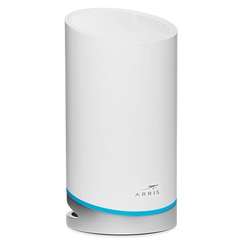 ARRIS SURFBOARD MAX W21 TRI-BAND MESH WIFI 6 ROUTER AX6600 Speed6.6 GBPS WHITE