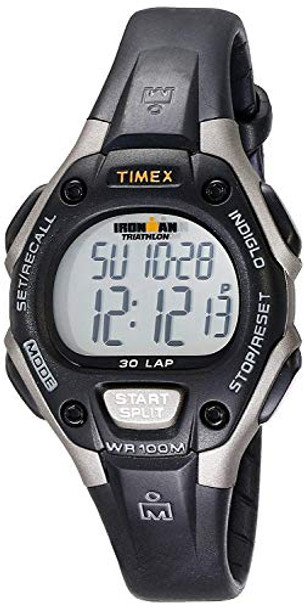 TIMEX IRONMAN TRIATHLON 30 LAP MID SIZE T5E961 - GREY/BLACK