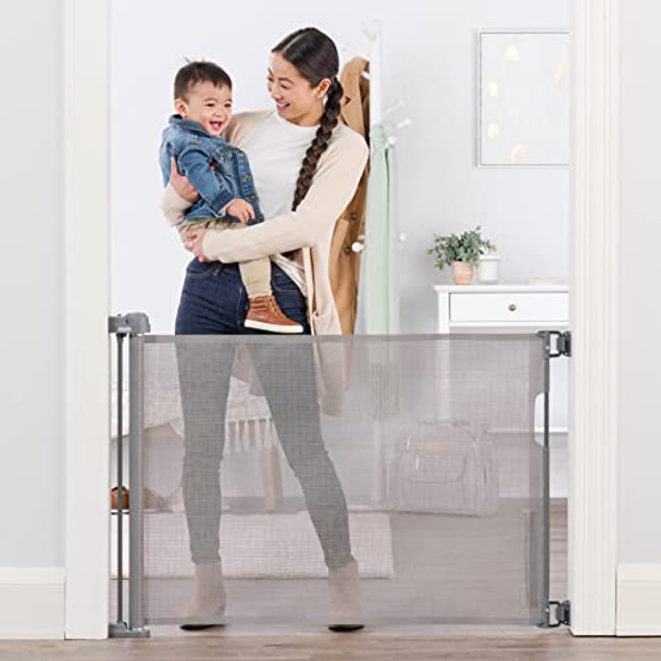 Regalo Extra Wide, Up to 50" Wide, Easy Install Locking, 1850-G-DS, Grey