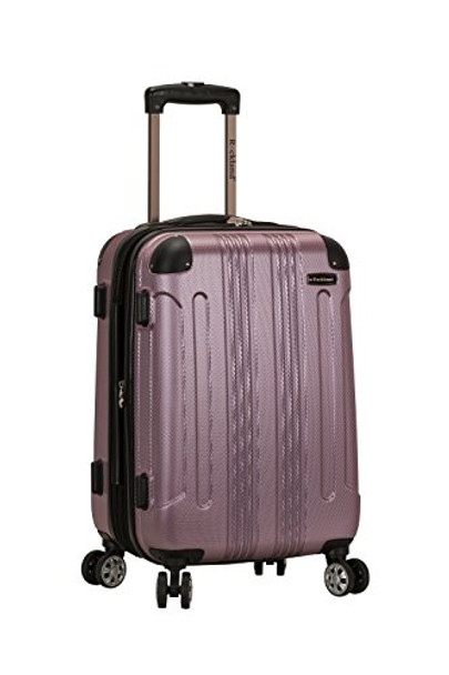ROCKLAND LONDON HARDSIDE EXPANDABLE LUGGAGE CARRY-ON 20-INCH F1901 - PINK