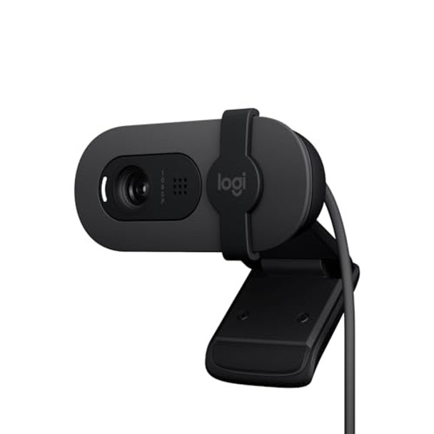 LOGITECH Brio 100 1080P Full HD Webcam 960001580 - GRAPHITE