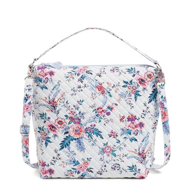 VERA BRADLEY COTTON OVERSIZED HOBO SHOULDER BAG 37262-18752 - MAGNIFIQUE FLORAL New VERA BRADLEY COTTON OVERSIZED HOBO SHOULDER BAG 37262-18752 - MAGNIFIQUE FLORAL New