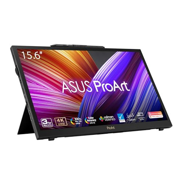 ASUS ProArt Display 15.6” 4K Pen Display PA169CDV - Black