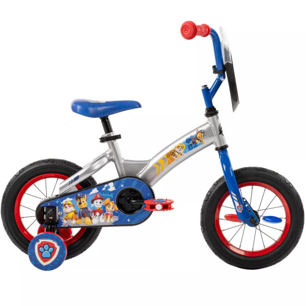 HUFFY PAW PATROL KIDS' BIKE - 12" WHEELS - LED LIGHTS - BLUE