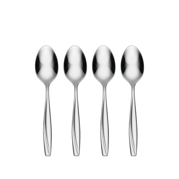ONEIDA CAMLYNN SET OF 4 TEASPOONS - SILVER