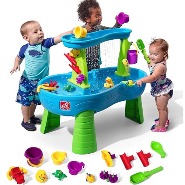 STEP2 RAIN SHOWERS SPLASH POND TODDLER WATER TABLE, KIDS, FOR TODDLES 1.5+ YO STEP2 RAIN SHOWERS SPLASH POND TODDLER WATER TABLE, KIDS, FOR TODDLES 1.5+ YO