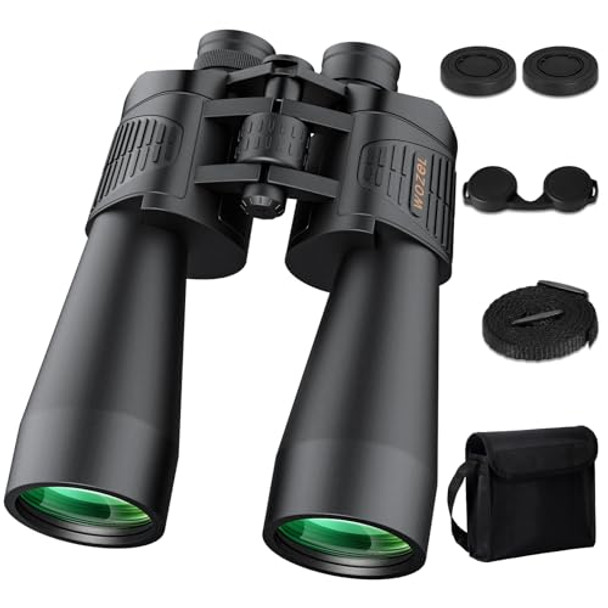 WOZEL 20x70 Binoculars for Adults High Powered - WOZEL HD Bird Binoculars Vuniya New WOZEL 20x70 Binoculars for Adults High Powered - WOZEL HD Bird Binoculars Vuniya New
