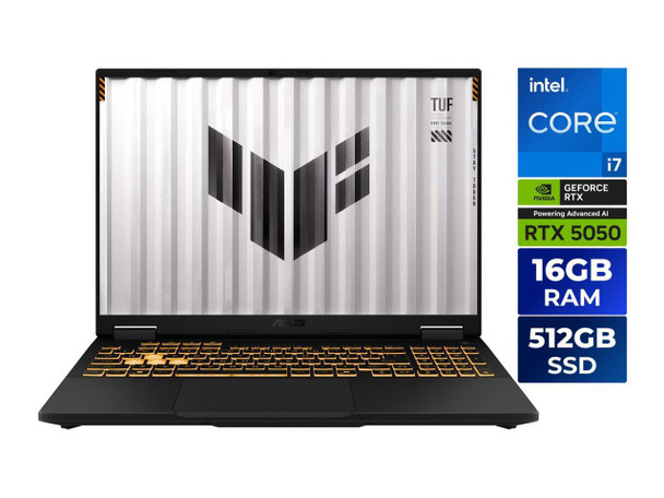 ASUS TUF Gaming F16 (2025) Gaming Laptop, 16” FHD+ 165Hz 16:10 Display, Intel