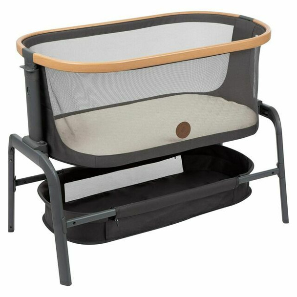 MAXI-COSI LORA BEDSIDE BASSINET - ESSENTIAL GRAPHITE - ESSENTIAL GRAPHITE