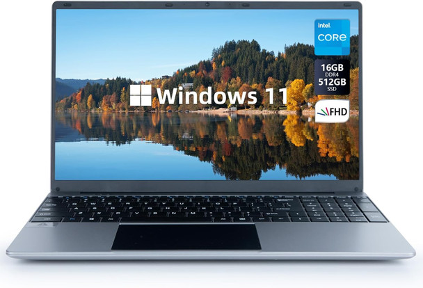 ANMESC LT1504 15.6" FHD Laptop Intel Celeron N5095 16GB  512GB Win11H