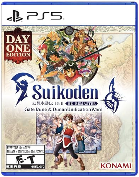KONAMI SUIKODEN I & II HD REMASTERED PS5 New KONAMI SUIKODEN I & II HD REMASTERED PS5 New