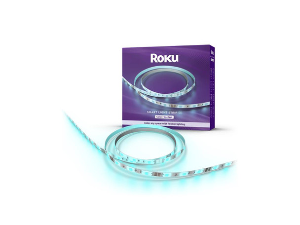 Roku Smart Light Strip SE, Multi-Color Smart Light Strip, 16.4ft