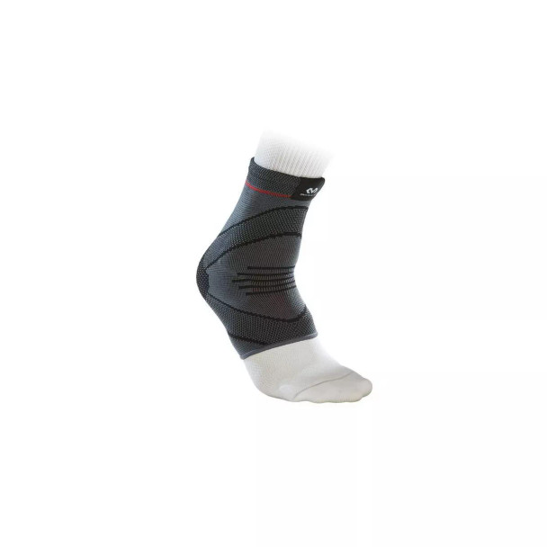 MCDAVID SPORT COMPRESSION KNIT ANKLE SLEEVE WITH GEL BUTTRESS SIZE L/XL - BLACK