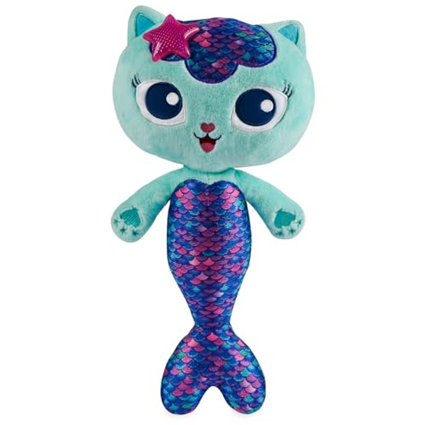 6064846 Gabby’s Dollhouse 14" Talking MerCat Plush Toys Lights Multi 6064846 Gabby’s Dollhouse 14" Talking MerCat Plush Toys Lights Multi