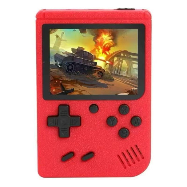 LYYG RETRO HANDHELD GAME CONSOLE 400-IN-1 WITH 3" COLOR SCREEN - RED LYYG RETRO HANDHELD GAME CONSOLE 400-IN-1 WITH 3" COLOR SCREEN - RED