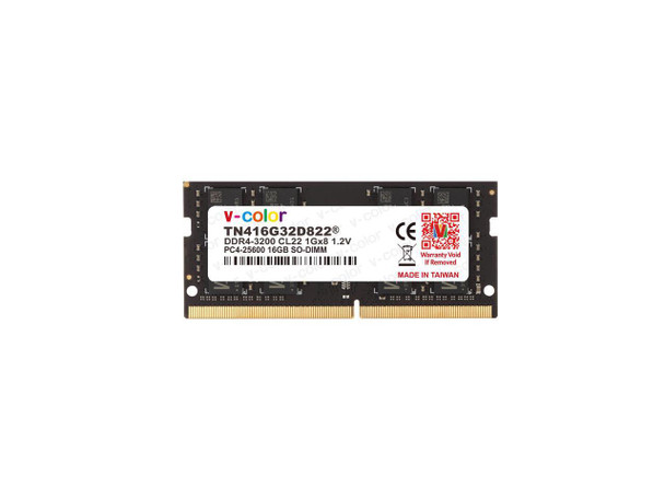 V-COLOR 16GB (1x16GB) 3200MHz DDR4 SO-DIMM for Laptop Notebook Memory 1.2V CL22