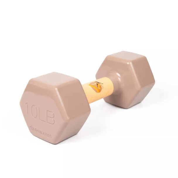 BLOGILATES JELLY HAND WEIGHT DUMBBELL, 10LB - PINK