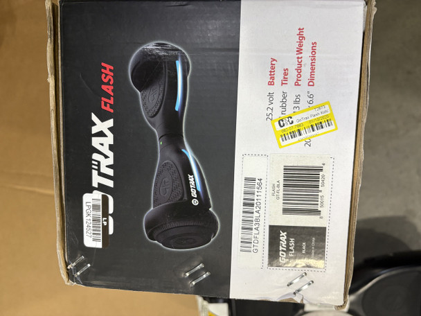 GOTRAX FLASH HOVERBOARD FOR KIDS, AGES 5 PLUS - BLACK