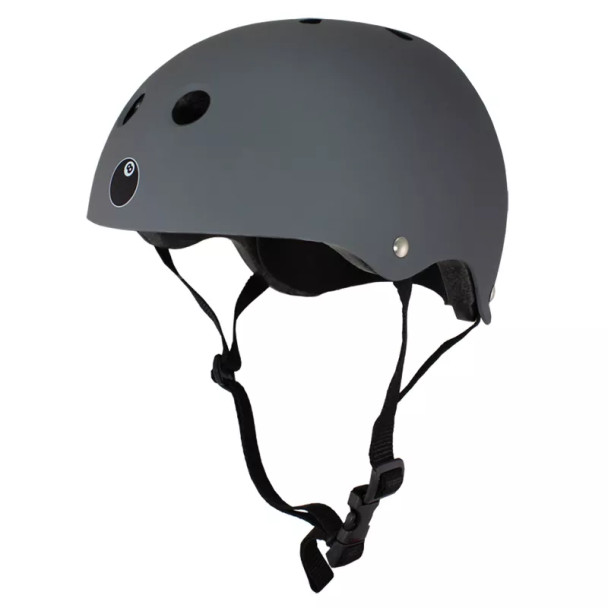 EIGHT BALL KIDS' 8+ HELMET - GUN METAL