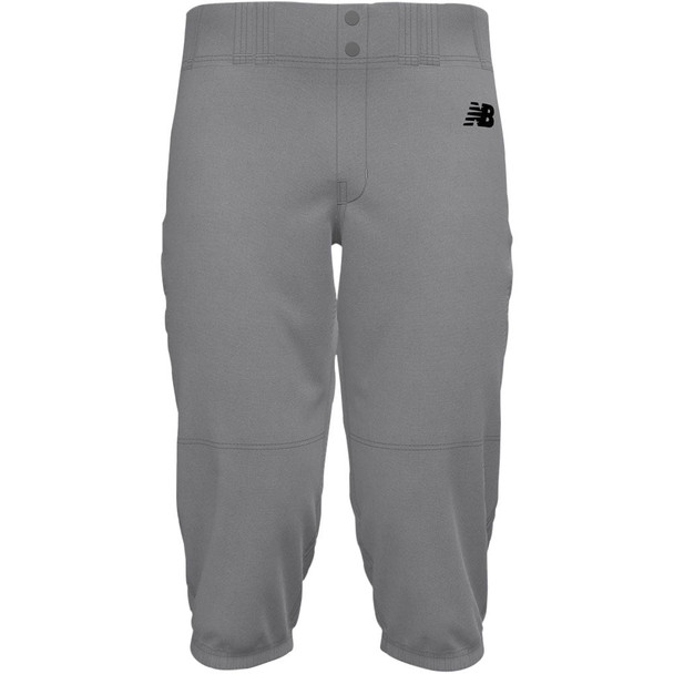 New Balance Men's Solid Knicker Baseball Pants - M - Gray New