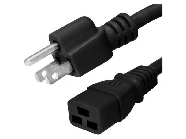 GIGABYTE 25CP1-018000-Q0R C19 Type Power Cord 125 V 15 A