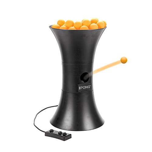 IPONG ORIGINAL TABLE TENNIS TRAINER ROBOT,BLACK, ORANGE - BLACK AND ORANGE