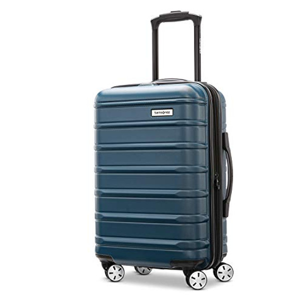 SAMSONITE OMNI 2 CARRY-ON HARDSIDE LUGGAGE 360° SPINNER WHEELS - NOVA TEAL New SAMSONITE OMNI 2 CARRY-ON HARDSIDE LUGGAGE 360° SPINNER WHEELS - NOVA TEAL New
